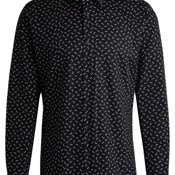 Chemise Regular en coton stretch imprimé – Hugo Boss