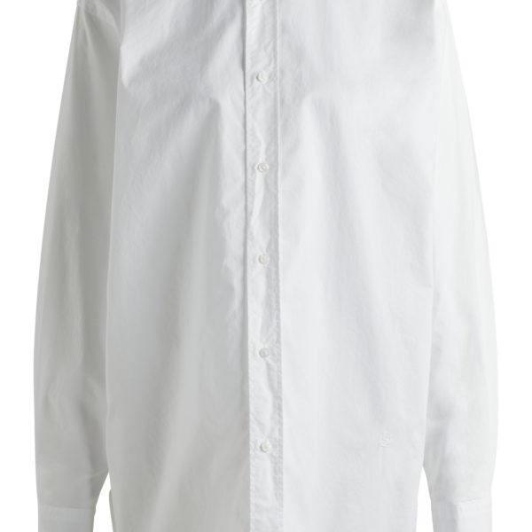 Chemisier Regular en coton à monogramme Double B – Hugo Boss