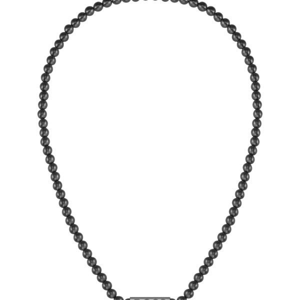 Collier de perles avec fermoir octogonal logoté – Hugo Boss