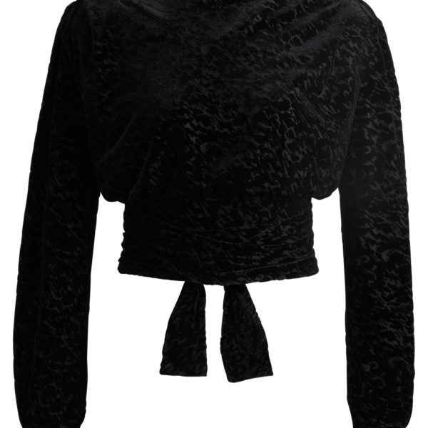 Haut cache-cœur en jersey dévoré – Hugo Boss