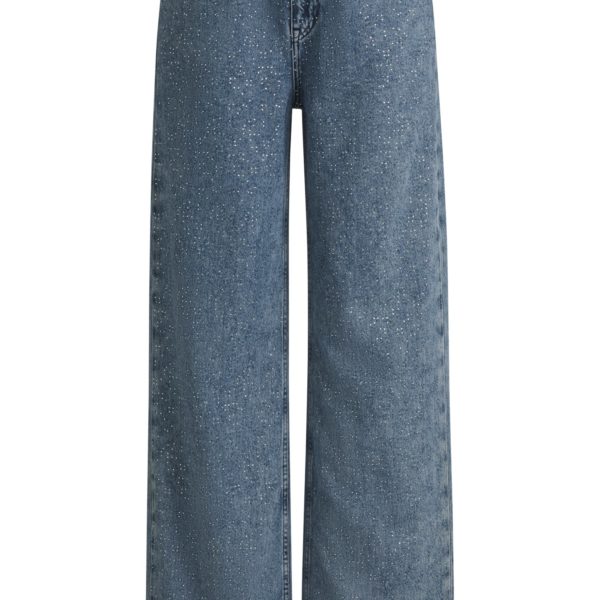 Jean large en denim bleu – Hugo Boss