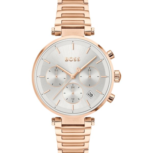 Montre dorée avec boîtier en T – Hugo Boss