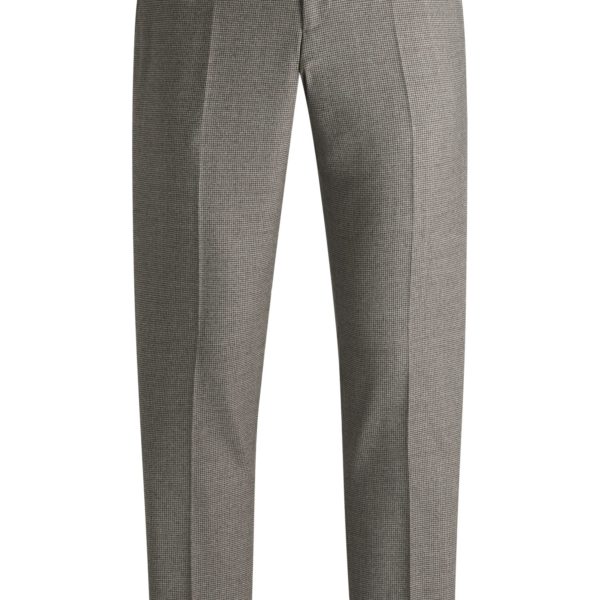 Pantalon Slim en laine stretch à micro motif – Hugo Boss