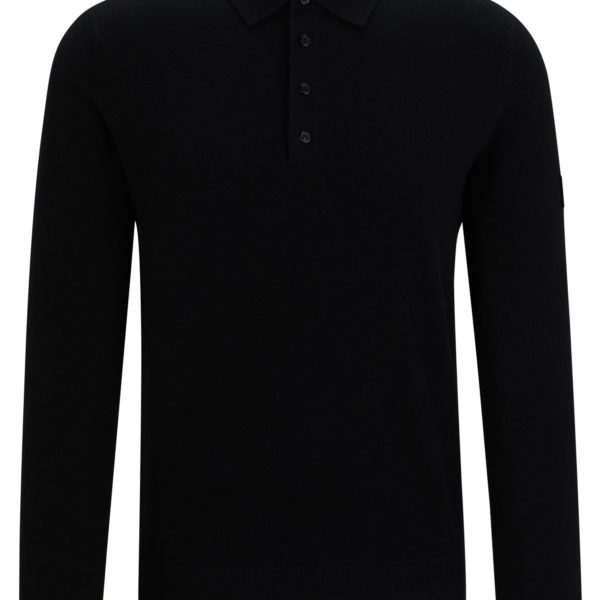 Polo d’équitation en maille de coton mélangé à du cachemire – Hugo Boss