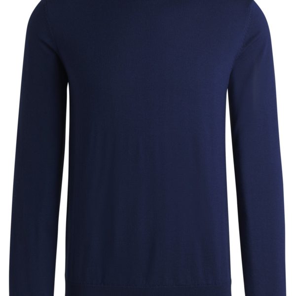 Pull Regular à col roulé en laine vierge – Hugo Boss