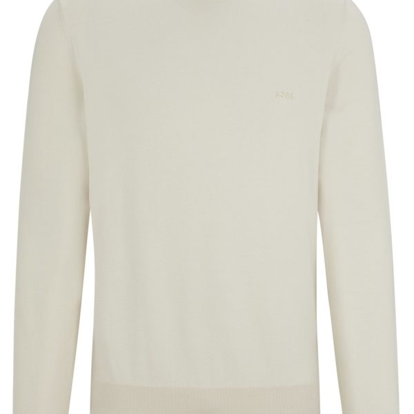 Pull en coton à logo brodé – Hugo Boss