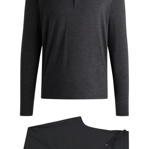 Pyjama Regular avec monogrammes Double B brodés – Hugo Boss