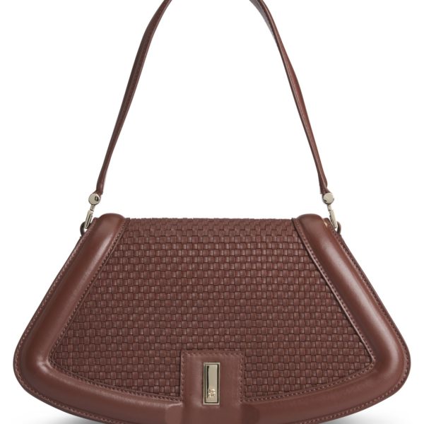 Sac à bandoulière Ariell en cuir mat tissé – Hugo Boss
