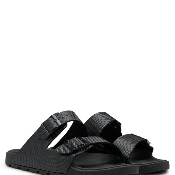 Sandales unisexes à double bride avec tige structurée – Hugo Boss