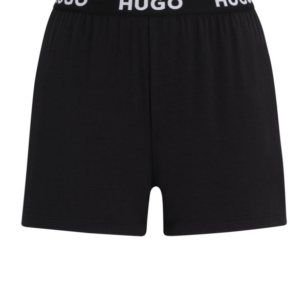 Short de pyjama en jersey stretch avec taille logotée – Hugo Boss