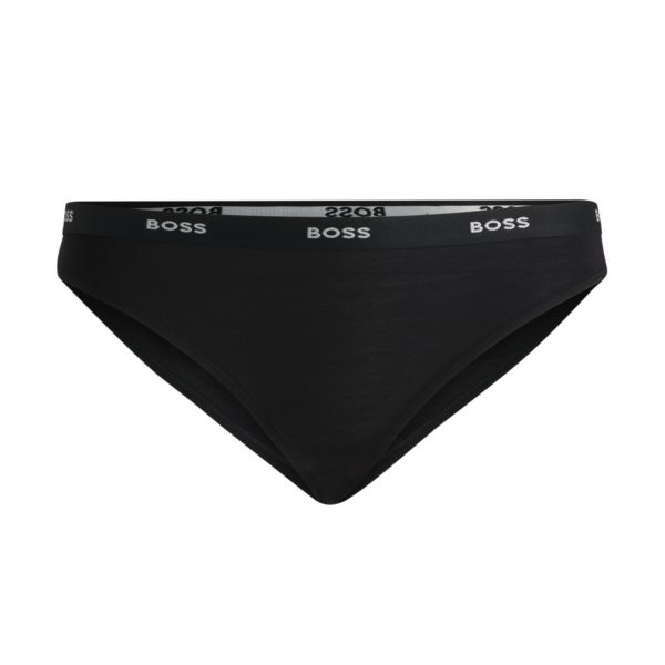 String taille basse en jersey stretch avec taille à logo – Hugo Boss