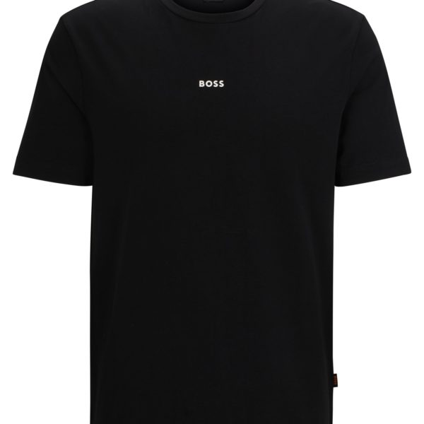 T-shirt Relaxed en coton stretch à logo imprimé – Hugo Boss
