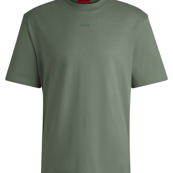 T-shirt décontracté en coton à logo imprimé – Hugo Boss