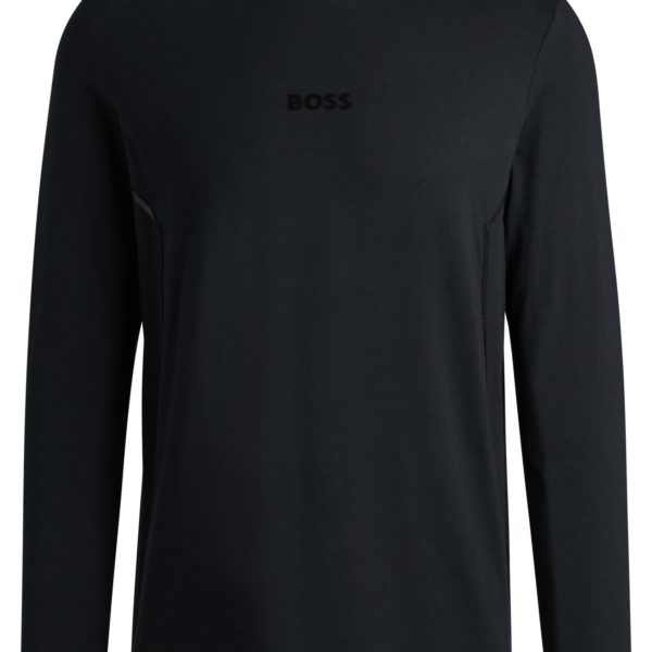 T-shirt en jersey de coton avec logo effet miroir – Hugo Boss