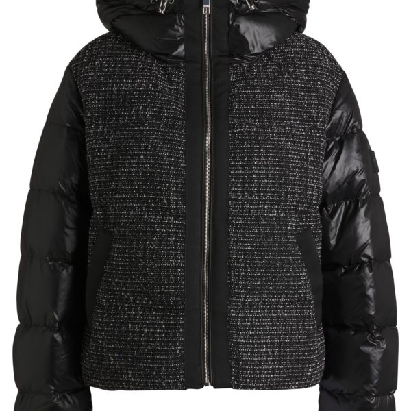 Veste hybride à empiècements en tweed – Hugo Boss