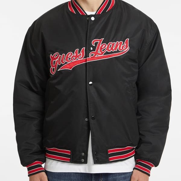 Veste Université Empiècement Lettrage – Guess