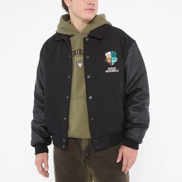 Veste Letterman Melton – Guess