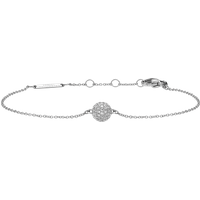 Daniel Wellington DW Pavé Crystal 155-185 mm Silver