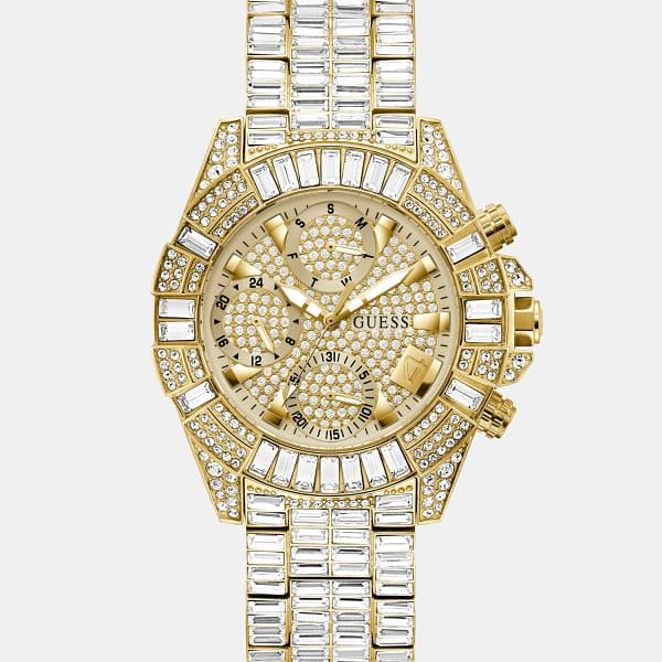 Montre Multifonction Avec Des Cristaux – Guess