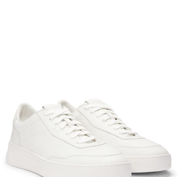 Baskets en cuir avec semelle extérieure en gomme – Hugo Boss