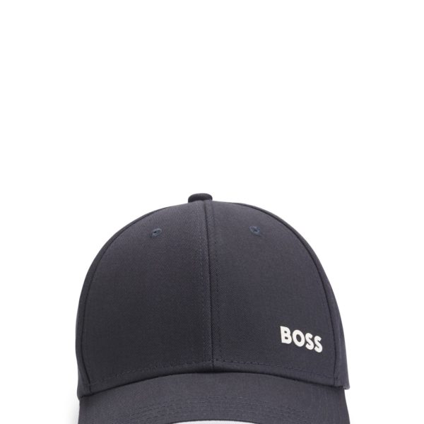 Casquette en twill de coton avec logo imprimé – Hugo Boss