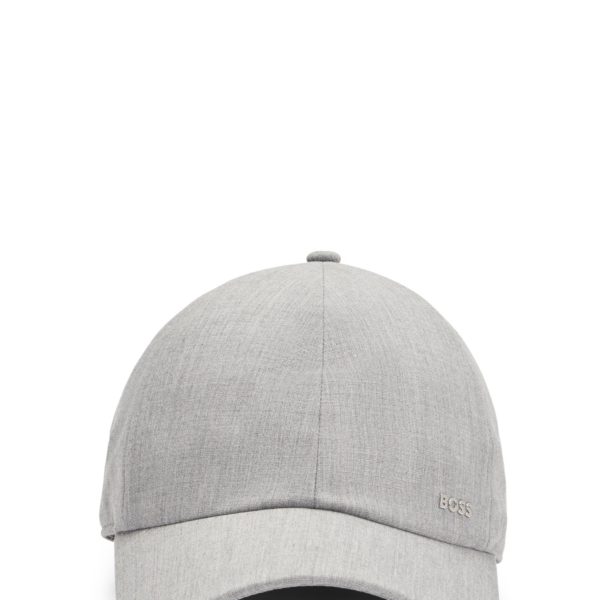 Casquette en twill peau de pêche avec logo – Hugo Boss