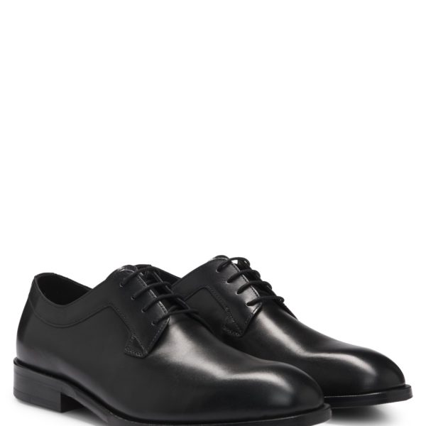 Chaussures derby en cuir avec semelle flexible – Hugo Boss