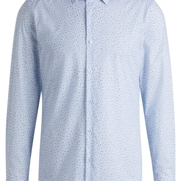 Chemise Slim en popeline de coton stretch imprimé – Hugo Boss