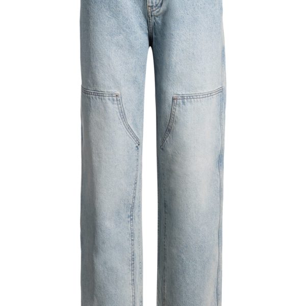 Jean Baggy en denim rigide bleu – Hugo Boss
