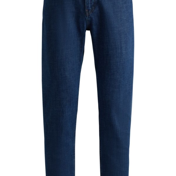 Jean Regular en denim stretch bleu – Hugo Boss