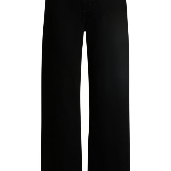 Jean en denim stretch noir avec finitions emblématiques – Hugo Boss