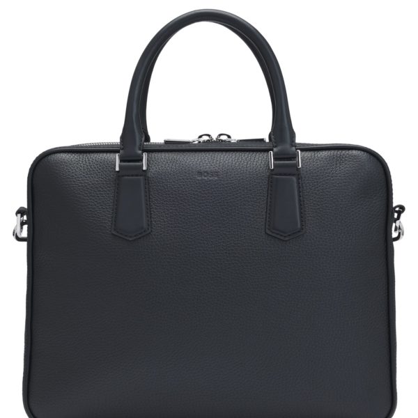 Porte-documents en cuir italien avec finitions emblématiques – Hugo Boss