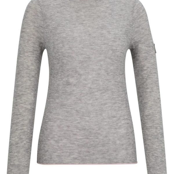 Pull d’équitation en douce maille bicolore – Hugo Boss