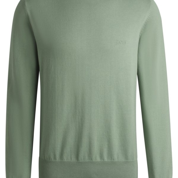 Pull en coton à logo brodé – Hugo Boss