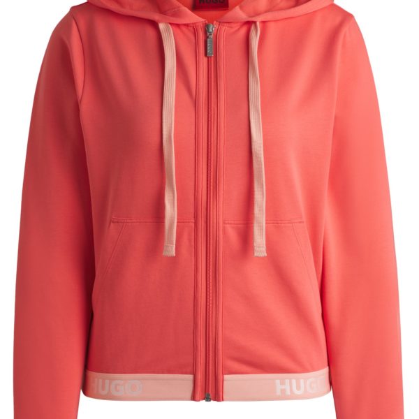 Sweat à capuche Relaxed avec taille logotée – Hugo Boss