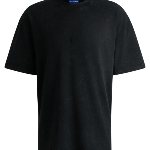 T-shirt en jersey de coton avec logo – Hugo Boss