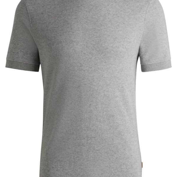 T-shirt en mélange de coton et de cachemire à la finition antibactérienne – Hugo Boss