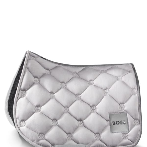 Hugo Boss Tapis de selle d’équitation spécial dressage en velours avec monogrammes Double B