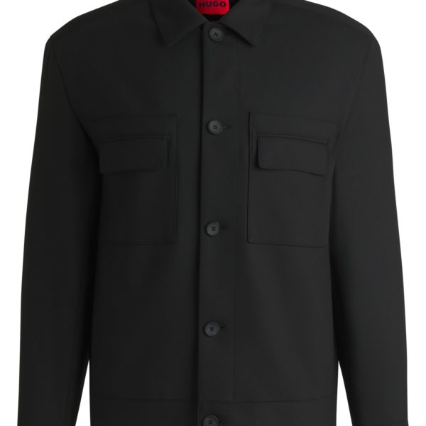 Veste Modern en twill stretch – Hugo Boss