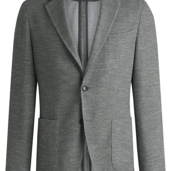 Veste Regular en tissu stretch à micro motif – Hugo Boss