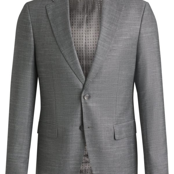 Hugo Boss Veste Slim en tissu stretch à motif