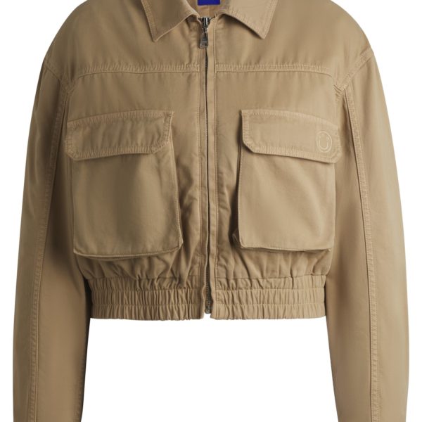 Veste courte en toile de coton – Hugo Boss