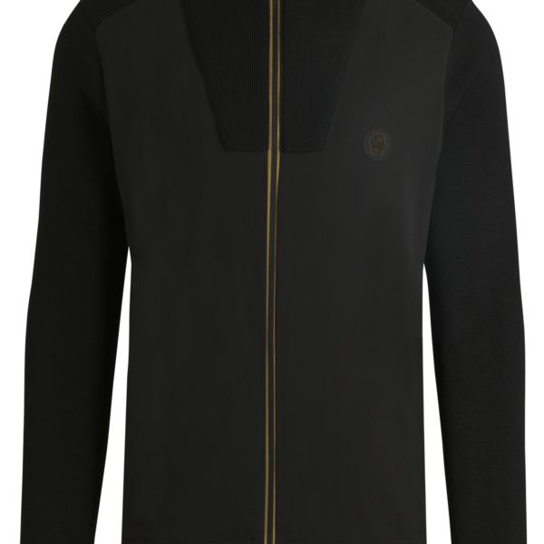 Veste en maille à monogramme Double B – Hugo Boss
