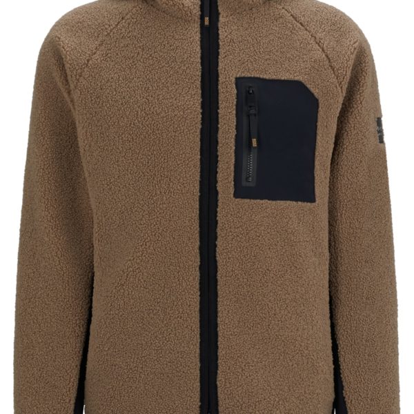 Veste hybride d’équitation à capuche avec peluche confortable – Hugo Boss