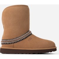 UGG Botte Classic Short Crescent pour Femme in Brown, Taille 37, Shearling