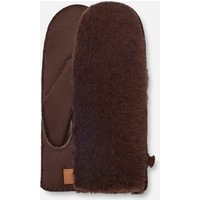 UGG Moufle en peau de mouton apparente in Brown, Taille L/XL, Shearling