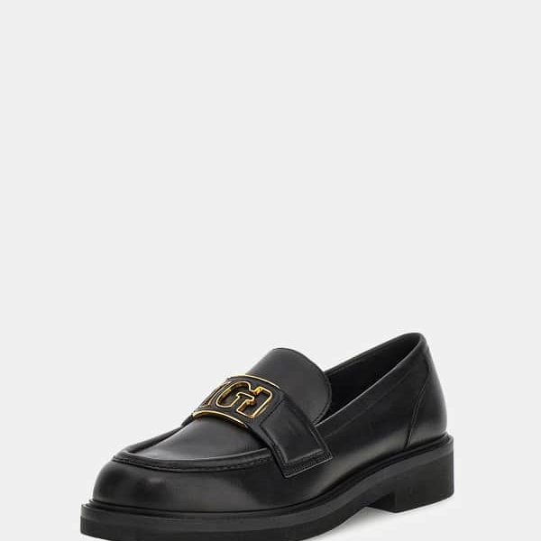 Mocassins Shuttle Cuir Véritable – Guess