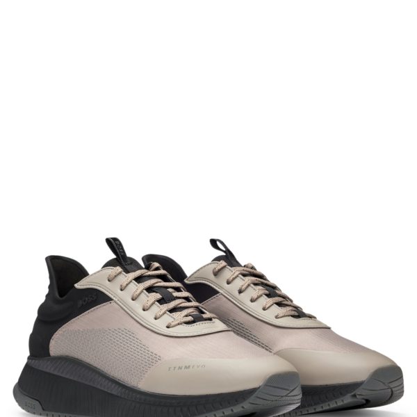 Baskets TTNM EVO à semelle extérieure crantée – Hugo Boss
