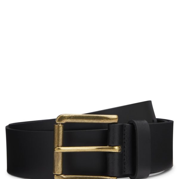 Ceinture en cuir avec boucle à ardillon logotée – Hugo Boss