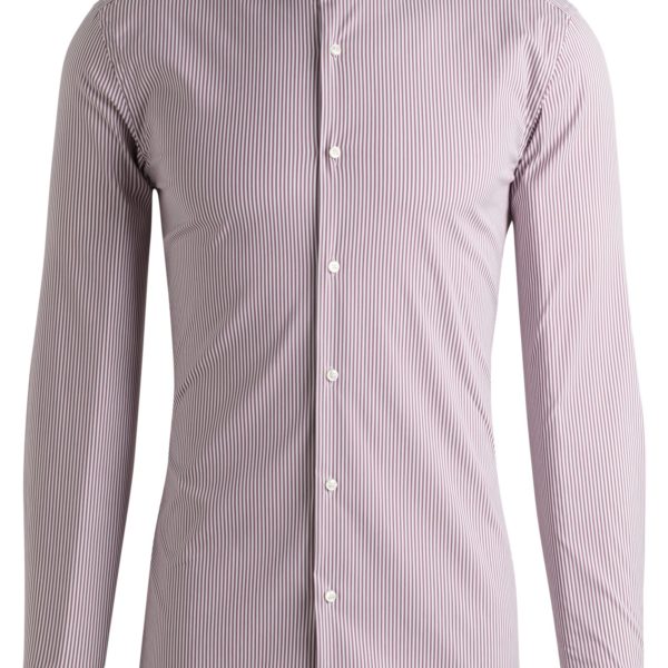 Chemise Slim en coton mélangé facile à repasser – Hugo Boss